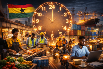 Ghana Pushes Full Rollout of 24‑Hour Economy Policy With Focus on Jobs, Productivity and Exports